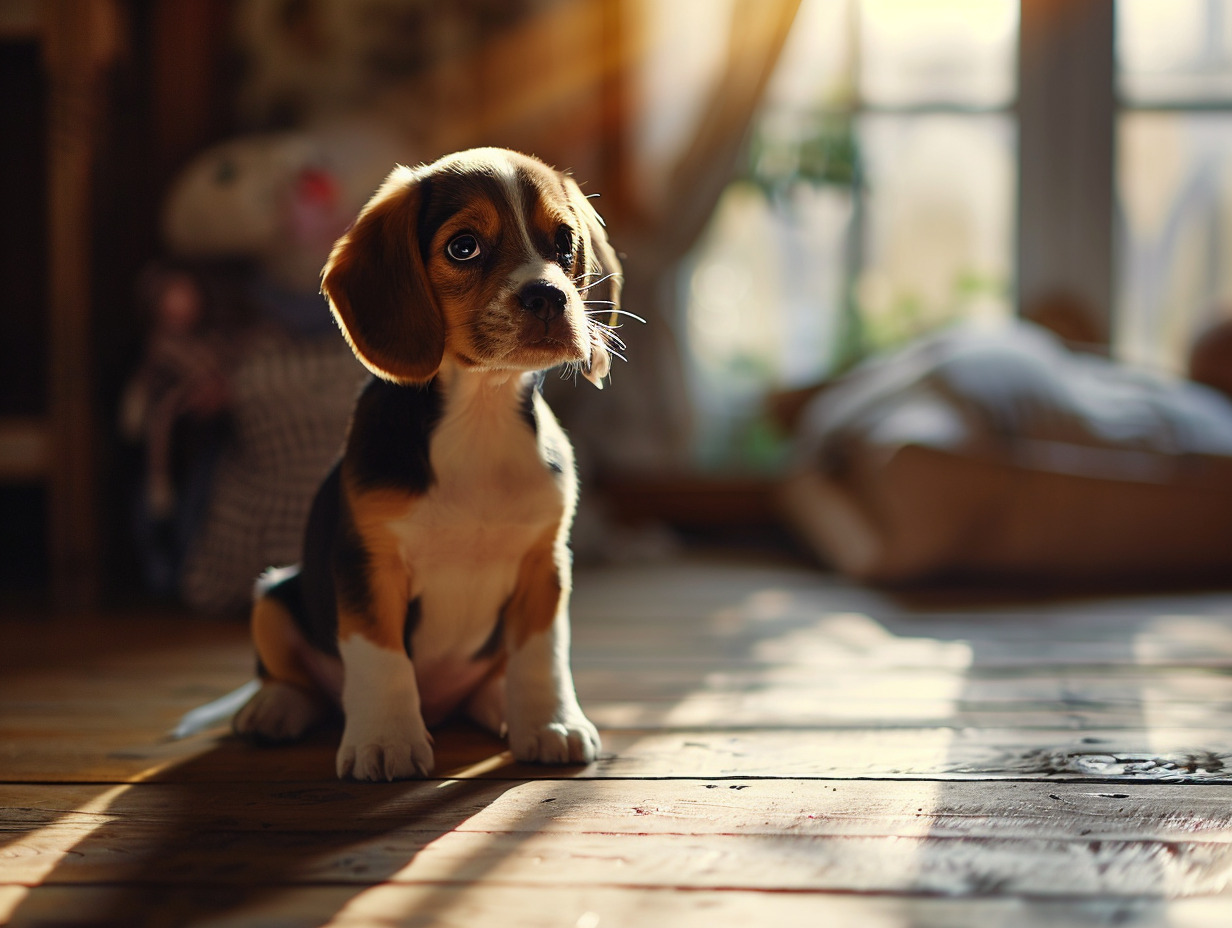 beagle chiot