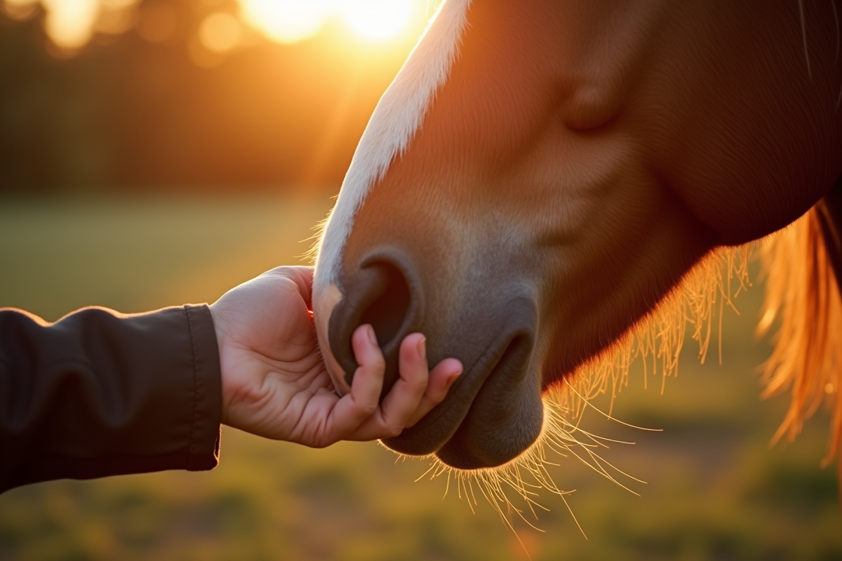 cheval sommeil