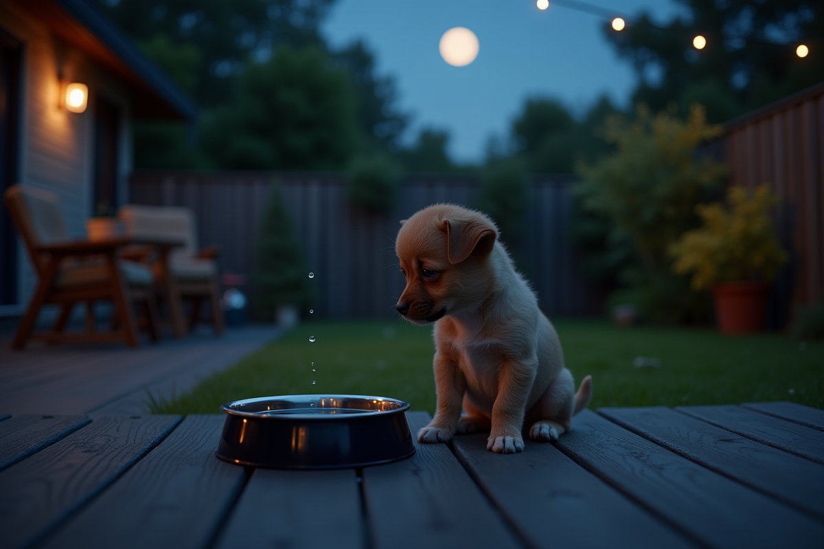 chien nuit